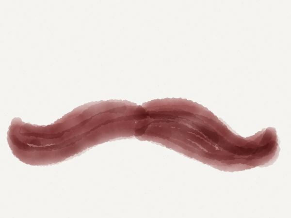 #MadeWithPaper (http://t.co/EoYTwV4W) #mustache #w…